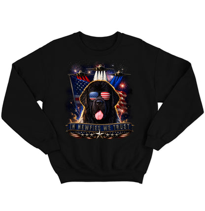 In Newfoundlands We Trust - Crewneck Sweatshirt