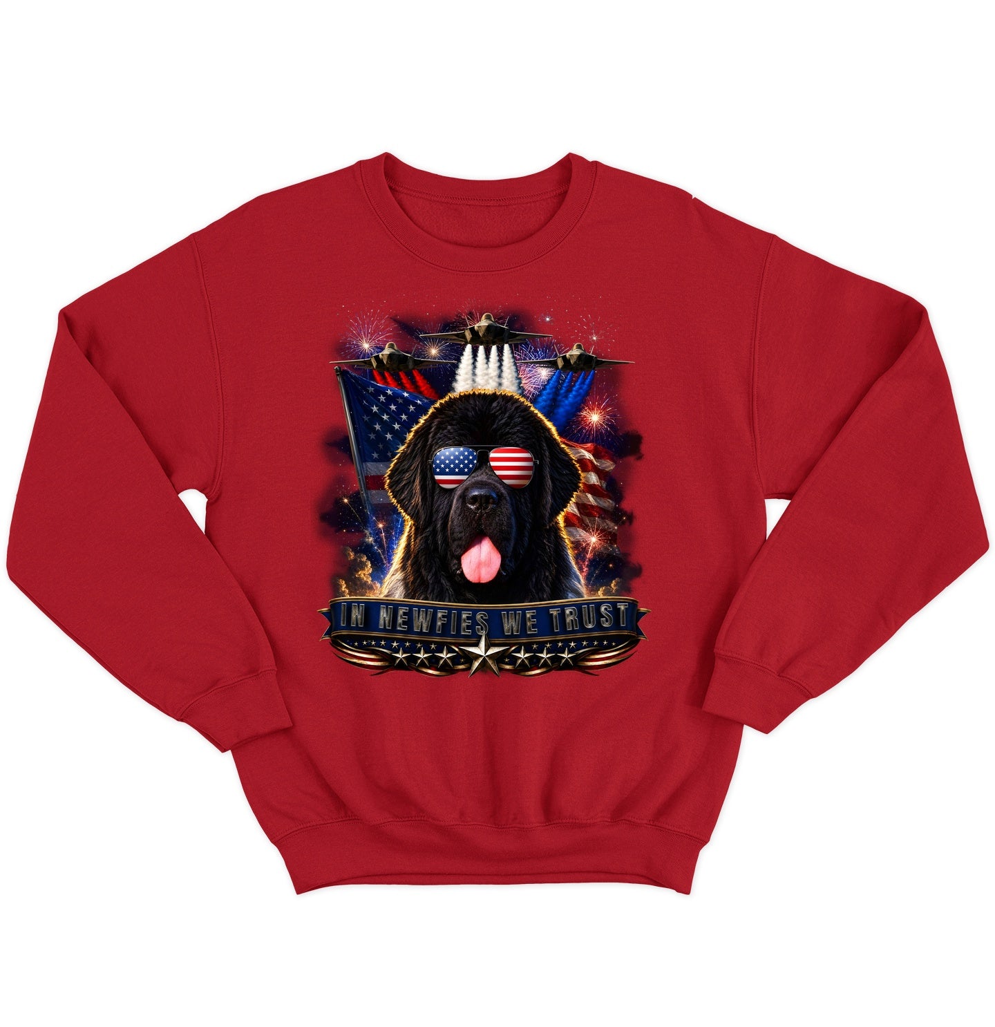 In Newfoundlands We Trust - Crewneck Sweatshirt