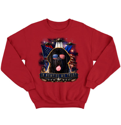 In Newfoundlands We Trust - Crewneck Sweatshirt