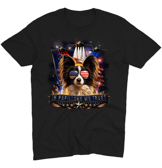 In Papillons We Trust - Adult Unisex T-Shirt