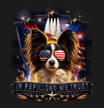 In Papillons We Trust - Adult Unisex T-Shirt