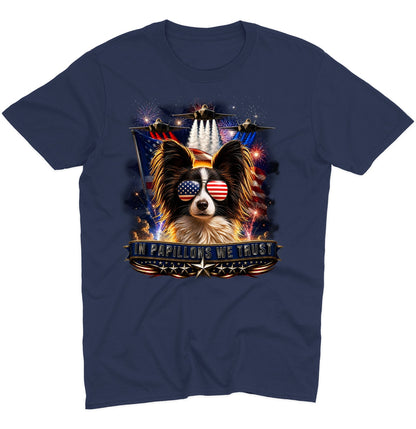 In Papillons We Trust - Adult Unisex T-Shirt