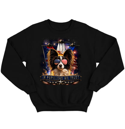 In Papillons We Trust - Crewneck Sweatshirt