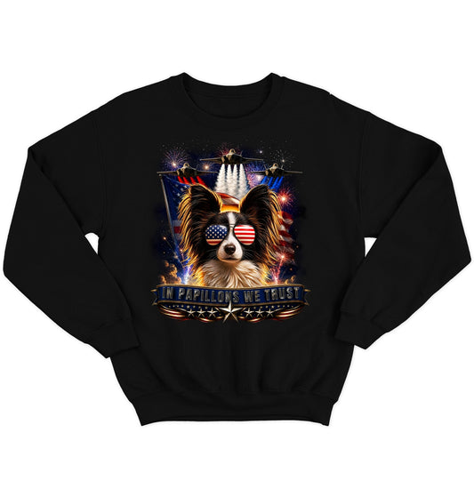 In Papillons We Trust - Crewneck Sweatshirt