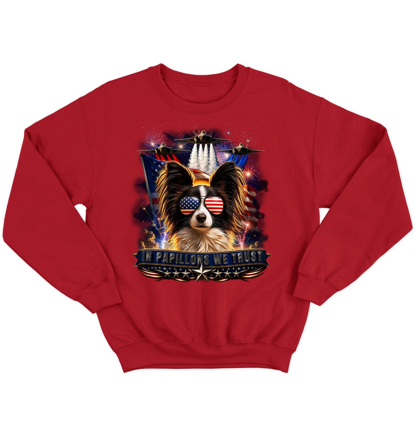 In Papillons We Trust - Crewneck Sweatshirt