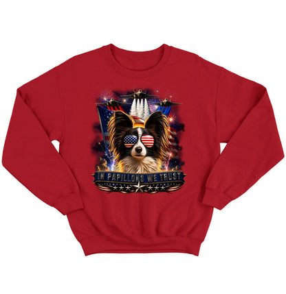 In Papillons We Trust - Crewneck Sweatshirt