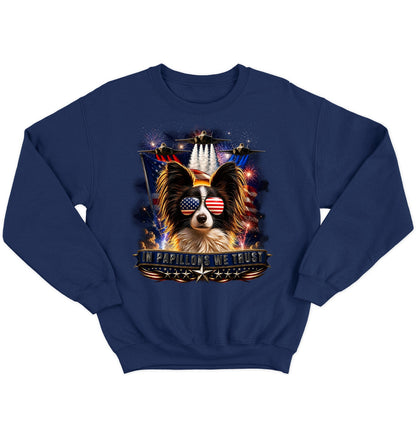 In Papillons We Trust - Crewneck Sweatshirt