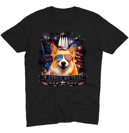 In Pembroke Welsh Corgis We Trust - Adult Unisex T-Shirt