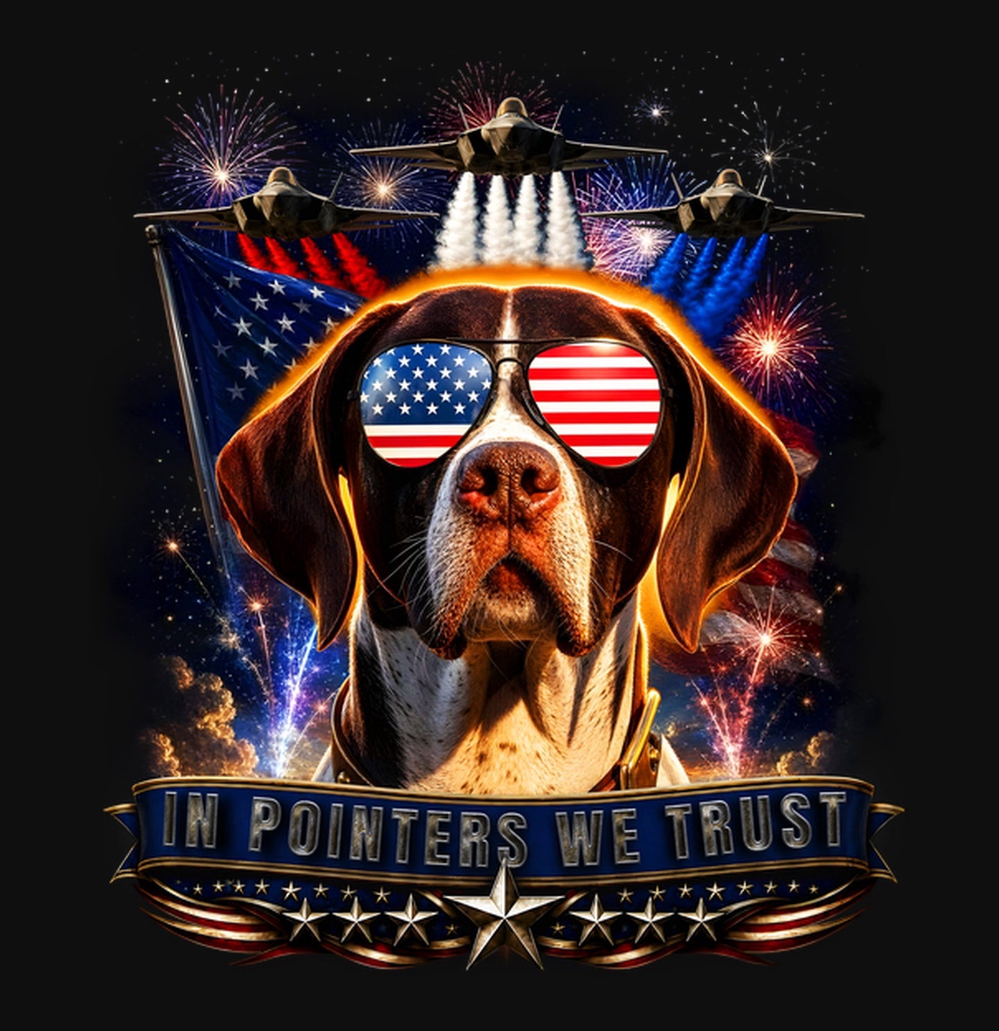 In Pointers We Trust - Crewneck Sweatshirt