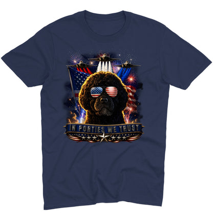In Portuguese Water Dogs We Trust - Adult Unisex T-Shirt