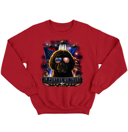 In Portuguese Water Dogs We Trust - Crewneck Sweatshirt