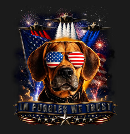 In Puggles We Trust - Adult Unisex T-Shirt