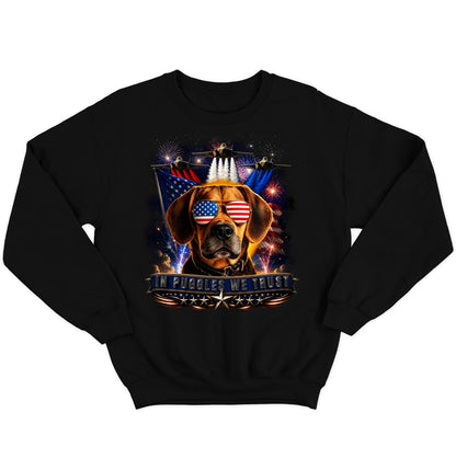 In Puggles We Trust - Crewneck Sweatshirt