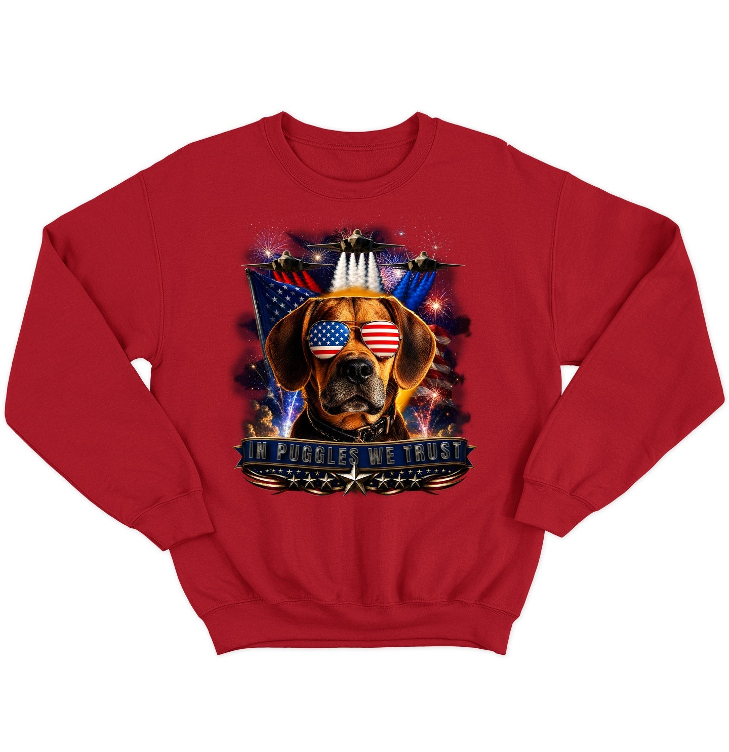In Puggles We Trust - Crewneck Sweatshirt