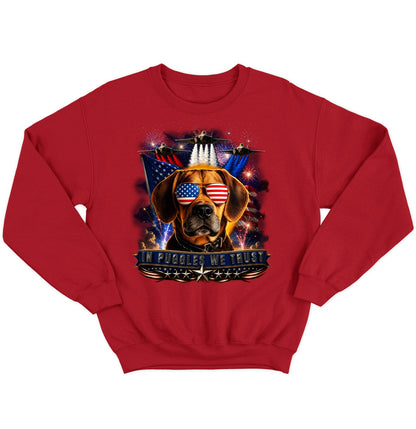 In Puggles We Trust - Crewneck Sweatshirt