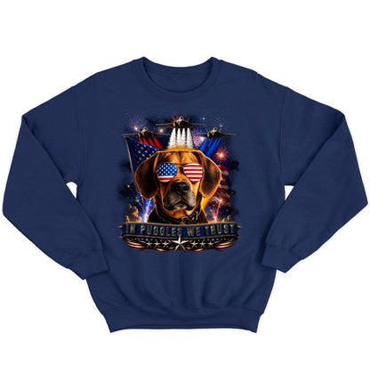 In Puggles We Trust - Crewneck Sweatshirt