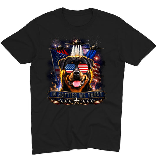 In Rottweilers We Trust - Adult Unisex T-Shirt