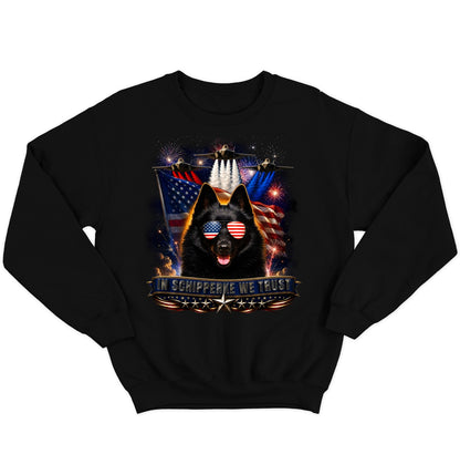 In Schipperke We Trust - Crewneck Sweatshirt