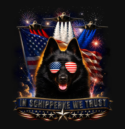 In Schipperke We Trust - Crewneck Sweatshirt