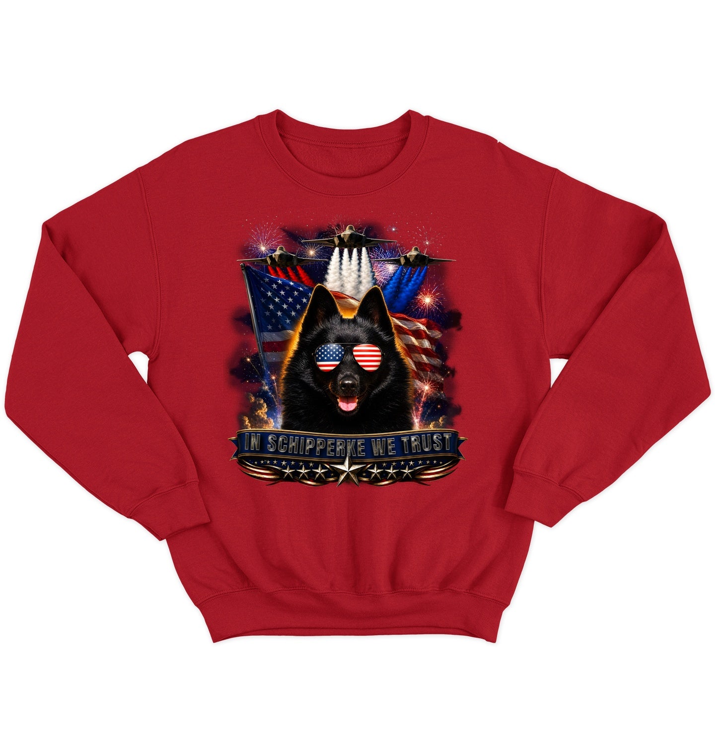 In Schipperke We Trust - Crewneck Sweatshirt