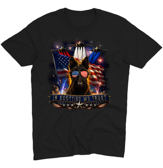 In Scottish Terriers We Trust - Adult Unisex T-Shirt