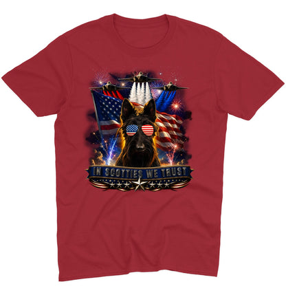 In Scottish Terriers We Trust - Adult Unisex T-Shirt