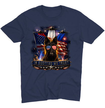 In Scottish Terriers We Trust - Adult Unisex T-Shirt