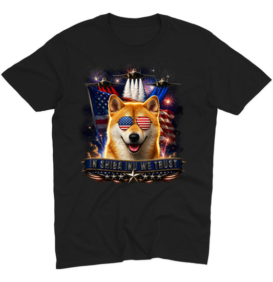 In Shiba Inu We Trust - Adult Unisex T-Shirt