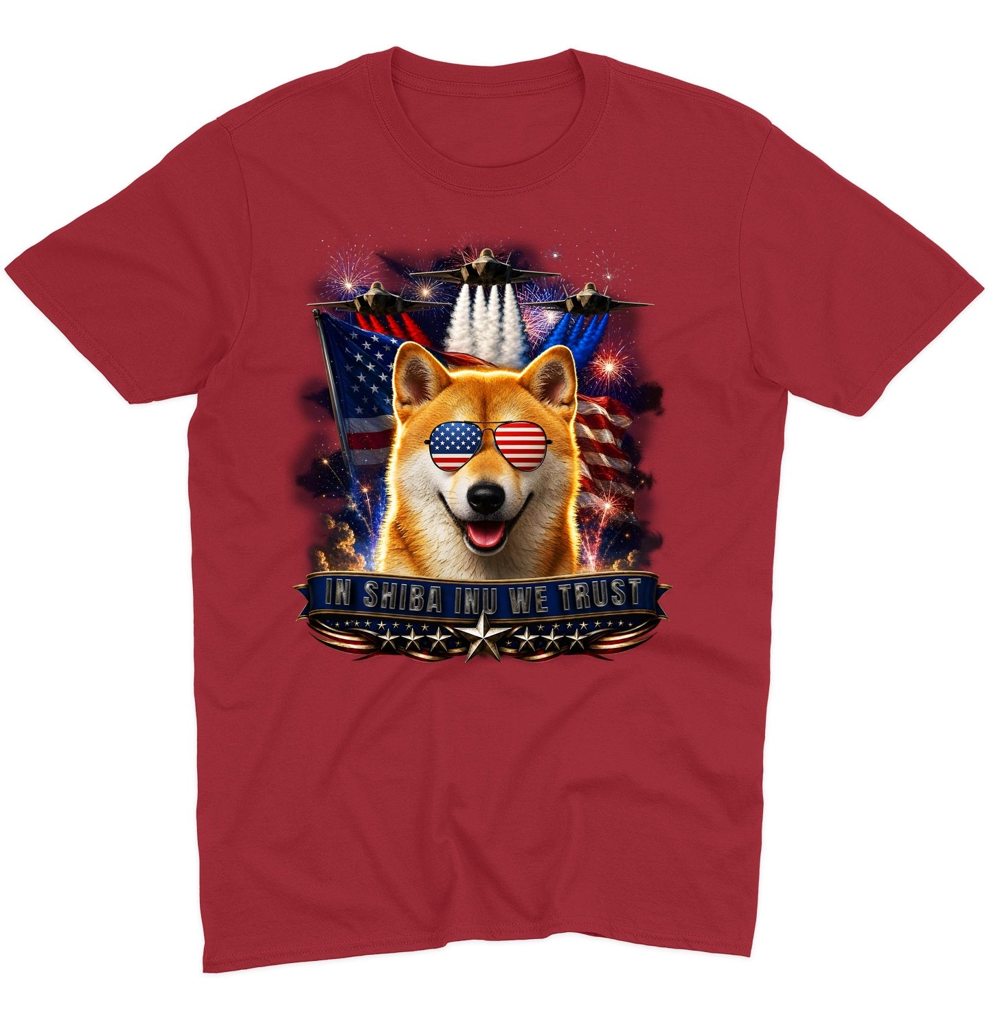 In Shiba Inu We Trust - Adult Unisex T-Shirt