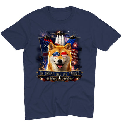 In Shiba Inu We Trust - Adult Unisex T-Shirt