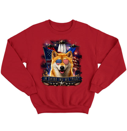 In Shiba Inu We Trust - Crewneck Sweatshirt