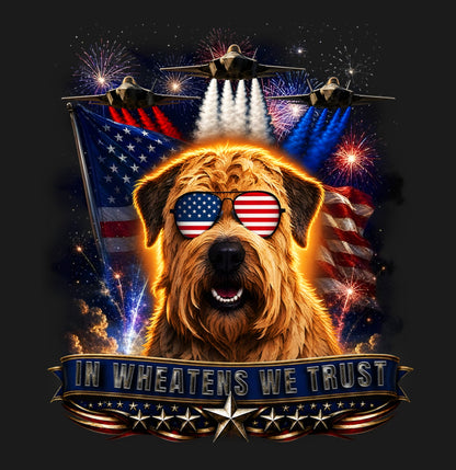 In Soft Coated Wheaten Terriers We Trust - Adult Unisex T-Shirt