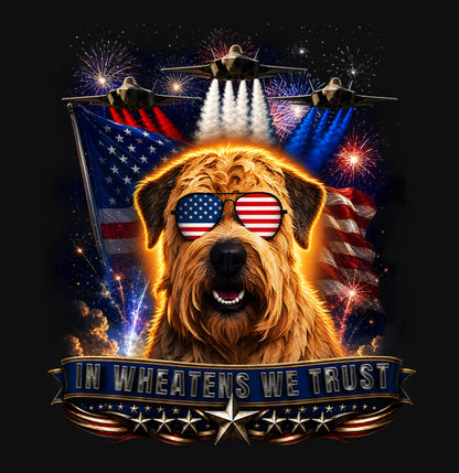 In Soft Coated Wheaten Terriers We Trust - Crewneck Sweatshirt