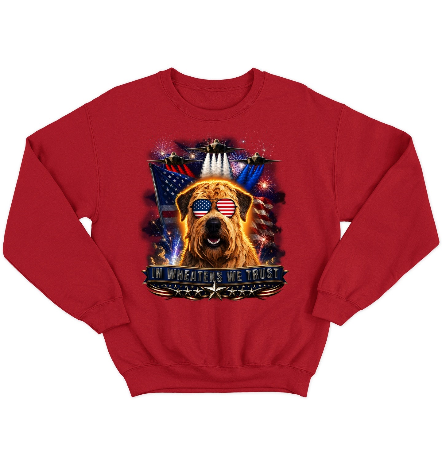 In Soft Coated Wheaten Terriers We Trust - Crewneck Sweatshirt
