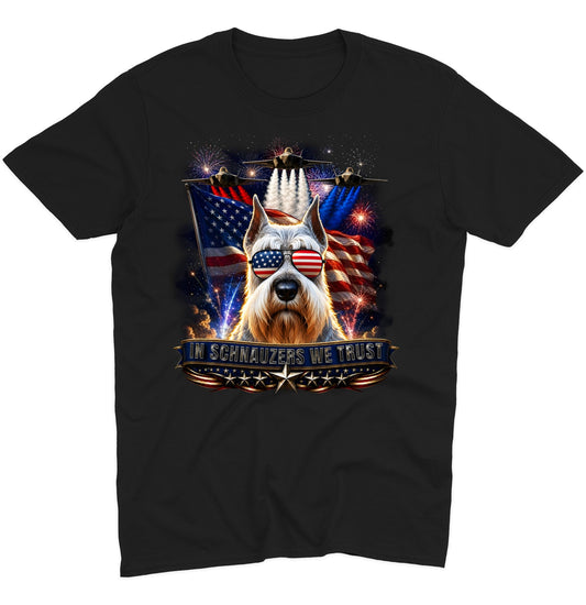 In Standard Schnauzers We Trust - Adult Unisex T-Shirt