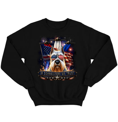 In Standard Schnauzers We Trust - Crewneck Sweatshirt