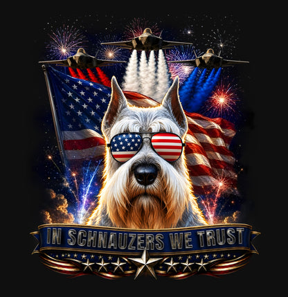 In Standard Schnauzers We Trust - Crewneck Sweatshirt