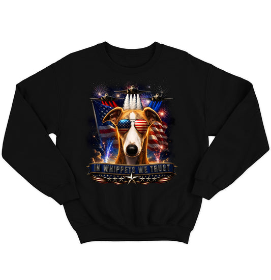 In Whippets We Trust - Crewneck Sweatshirt
