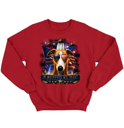 In Whippets We Trust - Crewneck Sweatshirt