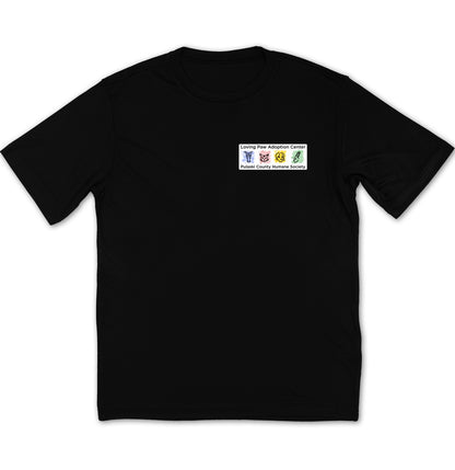 Loving Paws Adoption Center Logo - Adult Dri-Fit T-Shirt