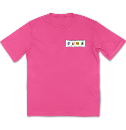 Loving Paws Adoption Center Logo - Adult Dri-Fit T-Shirt
