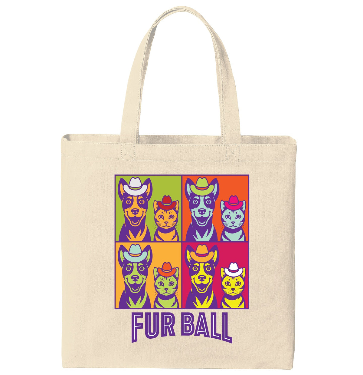MHS Fur Ball - Canvas Tote
