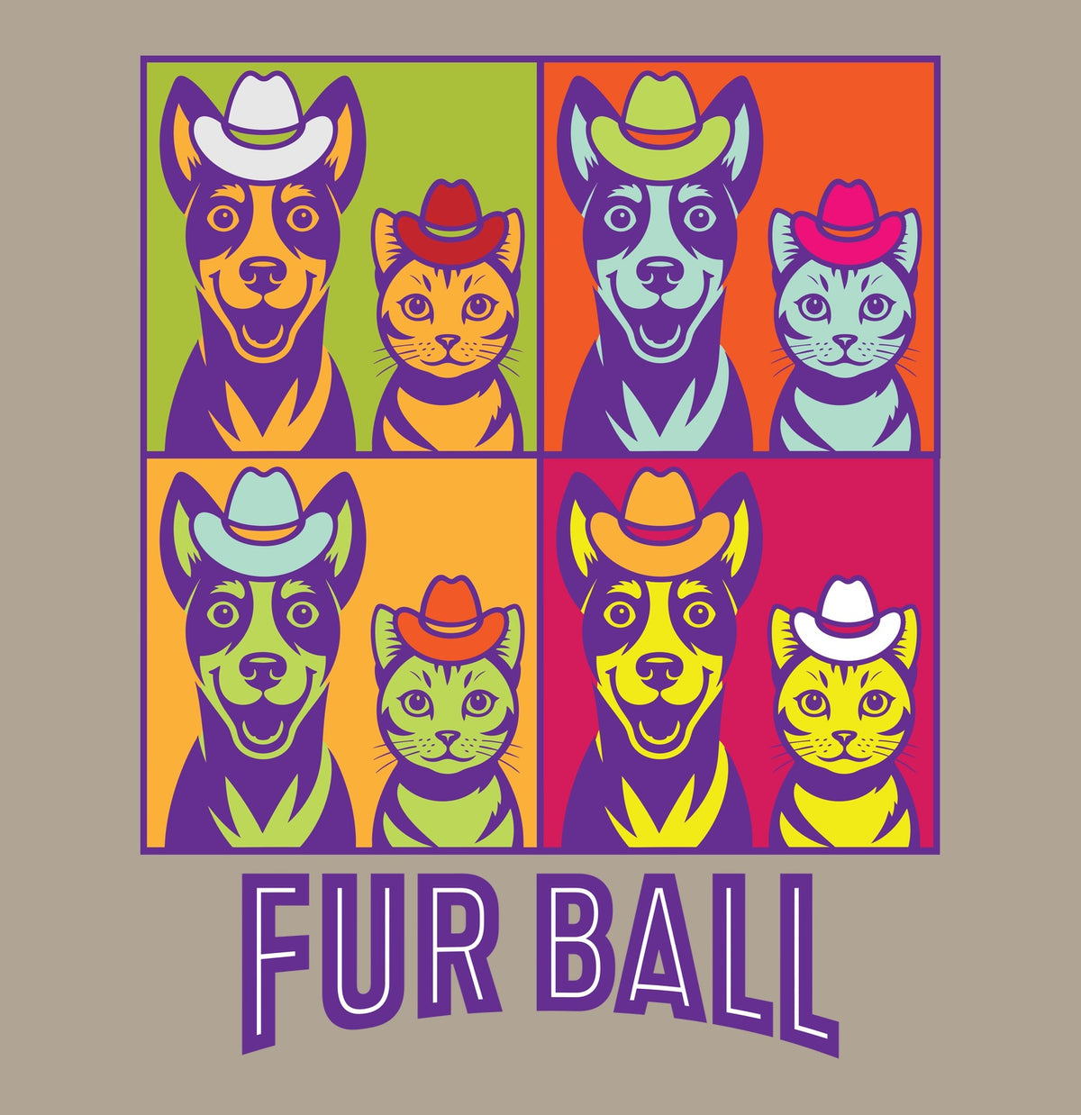 MHS Fur Ball - Canvas Tote
