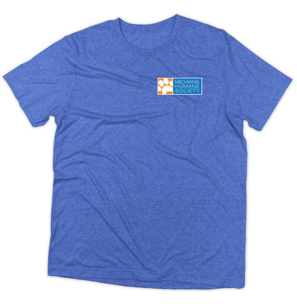 Michiana Humane Society Logo - Adult Tri-Blend T-Shirt