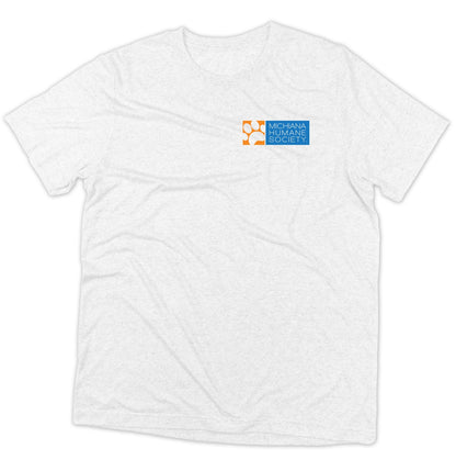 Michiana Humane Society Logo - Adult Tri-Blend T-Shirt