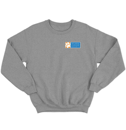 Michiana Humane Society Logo - Adult Unisex Crewneck Sweatshirt