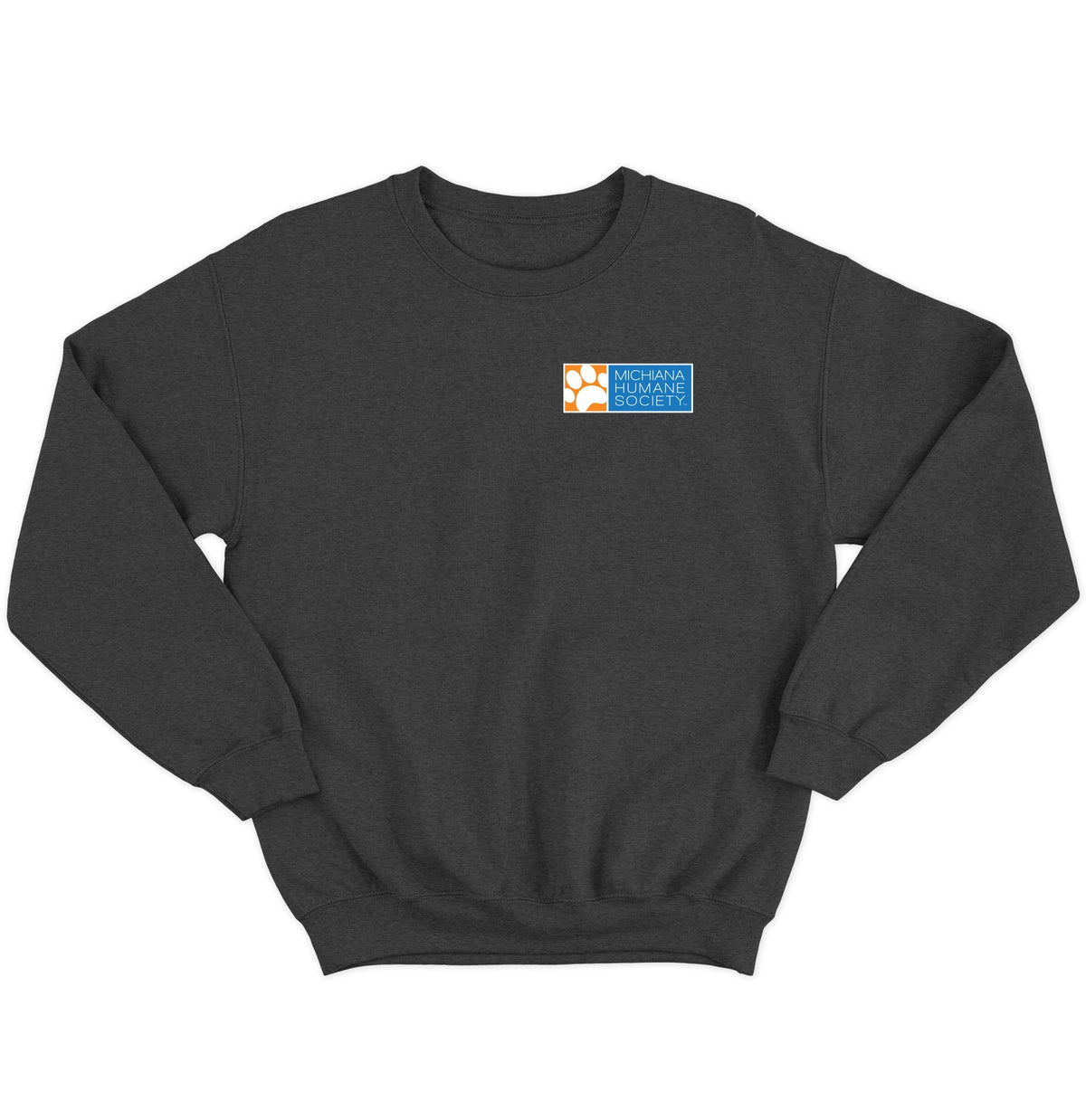 Michiana Humane Society Logo - Adult Unisex Crewneck Sweatshirt