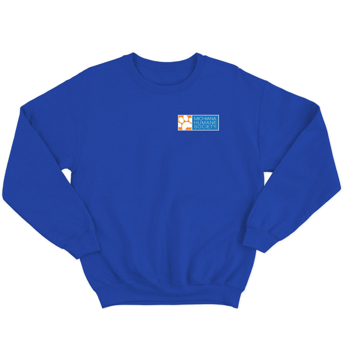 Michiana Humane Society Logo - Adult Unisex Crewneck Sweatshirt