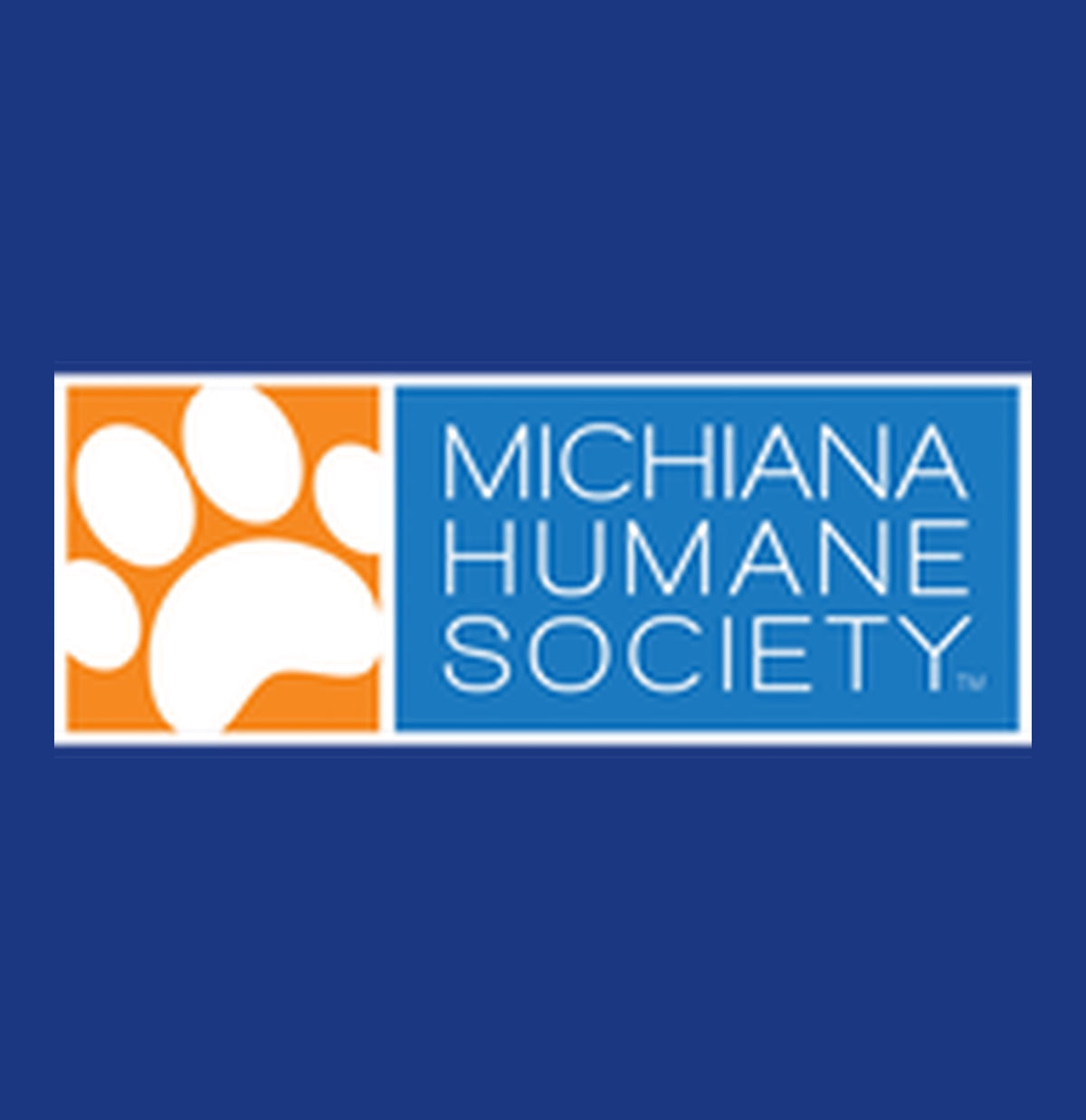 Michiana Humane Society Logo - Adult Unisex Crewneck Sweatshirt