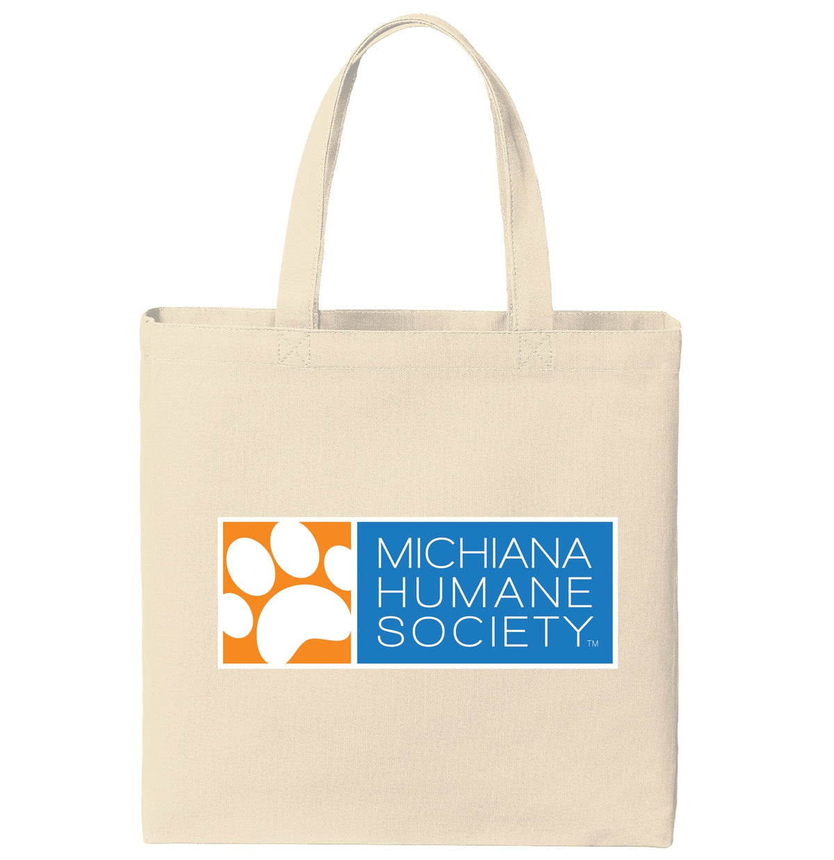 Michiana Humane Society Logo - Cotton Canvas Tote